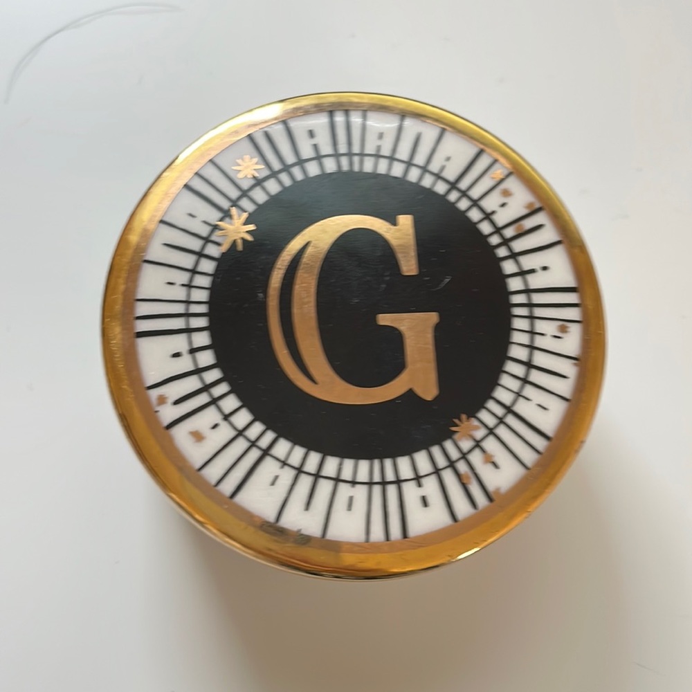 Anthropologie “G” Ring Dish